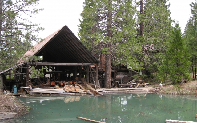 Saw Mill & Log Pond