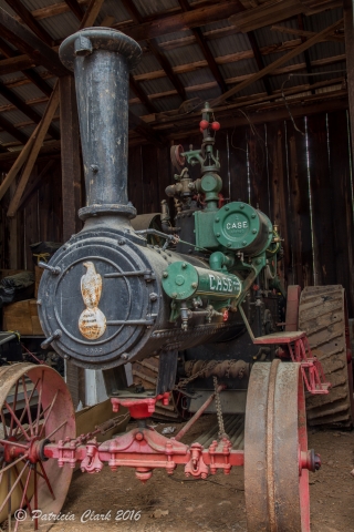 J.Case Threshing Machine Tractor